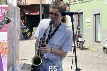 Acordes de valentía resuenan en Los Llanos de Telde/Francisco Javier Santana.